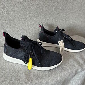 Adidas Cloudfoam Pure Womens Running Shoes Blue Abstract BB7304 Size 11 NEW